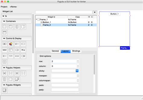 python tkinter gui examples.